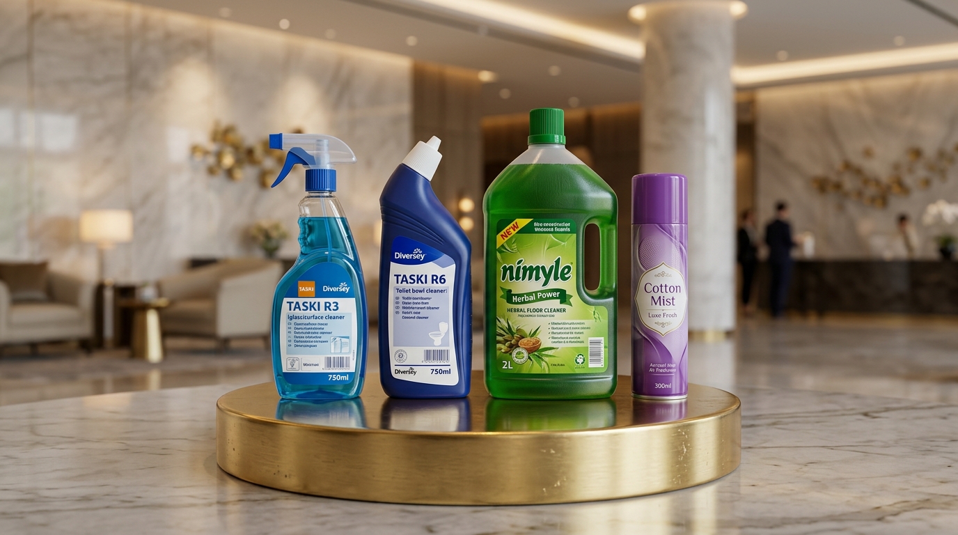 S.S. Enterprise Housekeeping Chemicals & Products Showcase